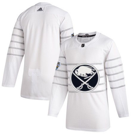 Buffalo Sabres Blank Wit Adidas 2020 NHL All-Star Authentic Shirt - Mannen
